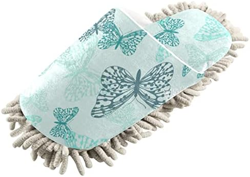 Kigai Microfiber Mop Slipper Washable Floor Cleaner for MenWomen