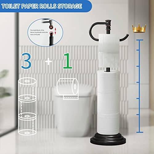 RUMOSE Adjustable Toilet Paper Holder