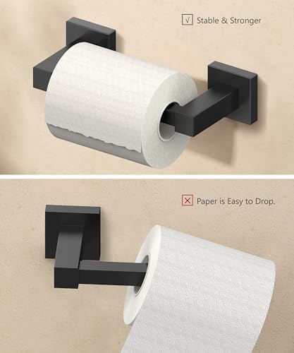 FORIOUS Stainless Steel Pivoting Toilet Paper Holder