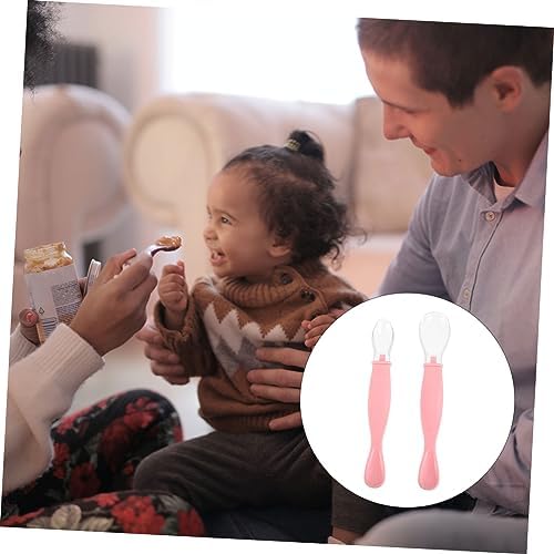 Vaguelly 2pcs Spoon Set for Baby Weaning and Mealtime