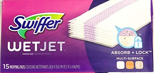 10 Swiffer WetJet Mop Pads Deep Clean Maintain Streaks