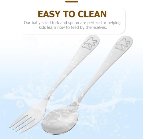 Alasum for Kids Fun Toddler Flatware Set Preschoolers Can Use