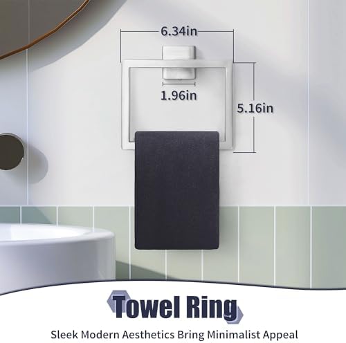 Keep clean stylish with our PAHSFS Bathroom Towel Bar Set 10 pieces