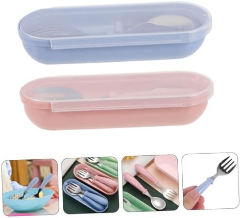 BESTonZON 2-Piece Flatware Set for Kids