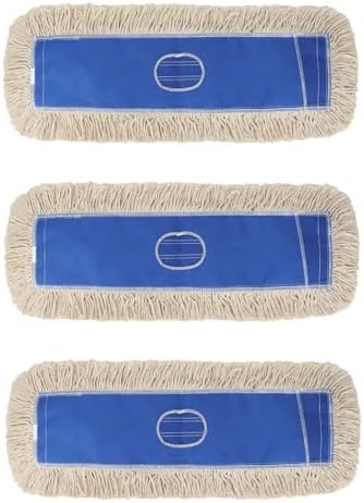 24 inch compact dust mop replacement for commercial use with microfiber fibers