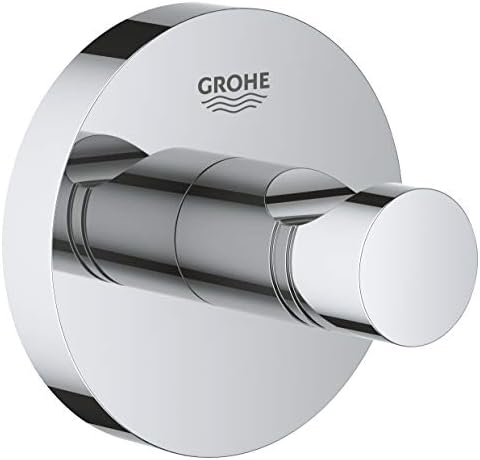 GROHE Essentials Wall-Mounted Robe Hook Starlight Chrome