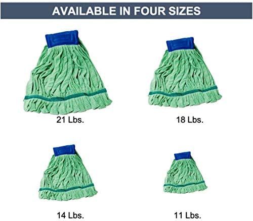 Strong mop head for heavy-duty cleaning