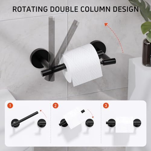 Space-Saving Stainless Steel Dual-Post