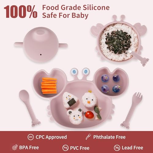 Adorably Safe Baby Feeding Set