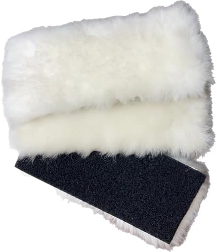 Genuine Lambwool 9 Flat Mop with Reusable Refills for Wet Dry Use