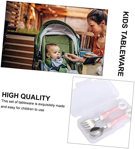 Kisangel Baby Flatware Set for Toddlers