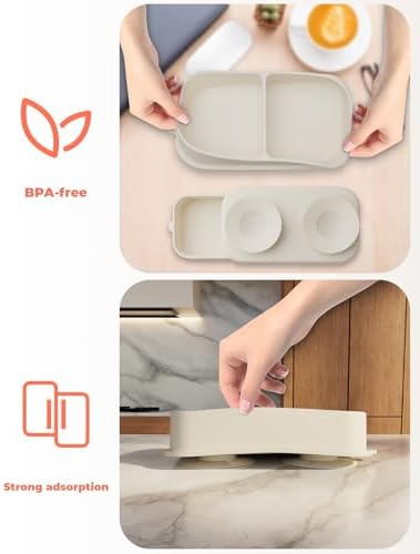 The Perfect Travel silicone Baby Feeding Set for Trouble-Free Mealtimes