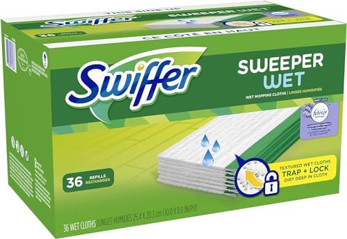 Swiffer Sweeper Wet Mopping Cloth 36-Count Multi-Surface Fragrant