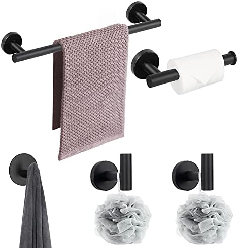 Sturdy Stainless Steel Towel Holder Set
