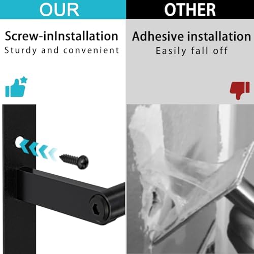 VOTZAAQ Black Towel Rack