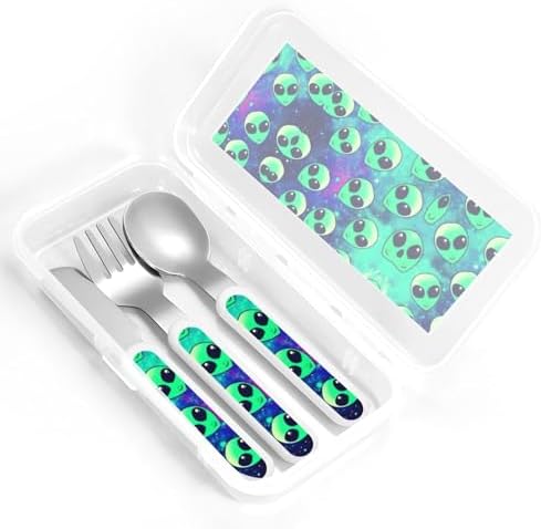 Stainless Steel Flatware Set with Travel Case