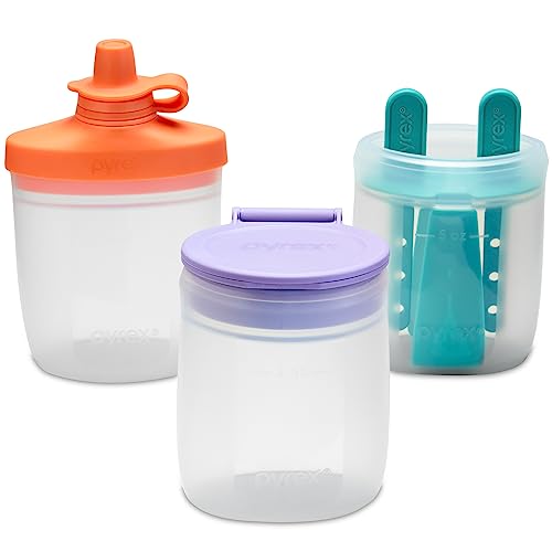 Pyrex Littles 6-Piece Airtight Feeding Setafeast for Little Ones
