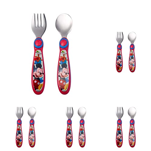 Perfect Disney Mickey Mouse Flatware for Kids Adults