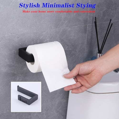 GERZWY 2-Piece Stainless Steel Bathroom Holder Set