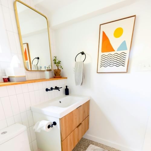 Sturdy 24-Inch Wall-Mounted Towel Bar