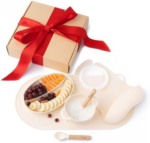 Perfect for Infants Easy-to-Use Silicone Flatware Set for Babies
