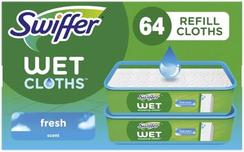 Swiffer Sweeper Wet Mopping Cloths - 64 Count
