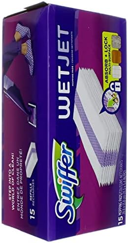 Swiffer WetJet 8in L Brillery 15pk Cylinder - SoundScan Technology - Perfect Balance