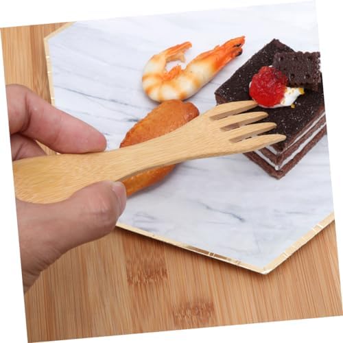 Fast Functional Wooden Spoons Forks Set for Grownups and Kids