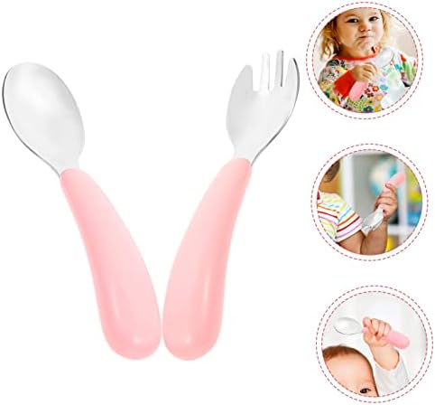 Simple Safe and Durable Fork and Spoon Set for toddler