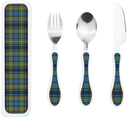 Royal Stewart Gillies Ancient Tartan Kids Flatware Set