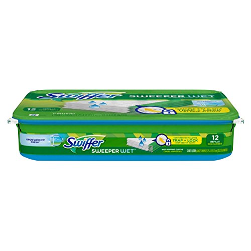 Swiffer Wet Mopping Pad Multi Surface Refills 12 Count