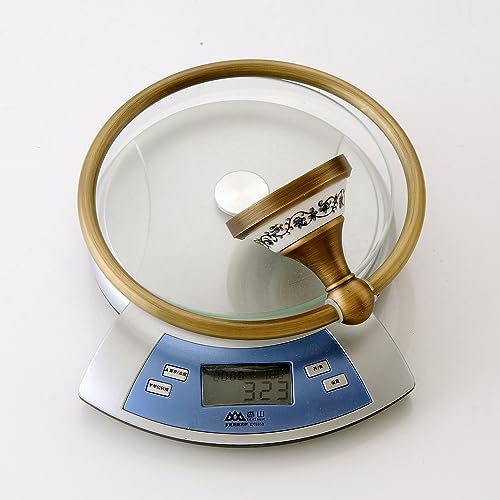 Elegant Bronze Towel Ring for Home Travel