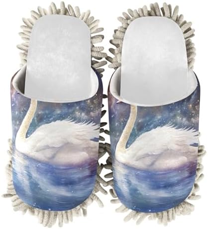 White Swan Mop Slippers for Easy Floor Cleaning 1
