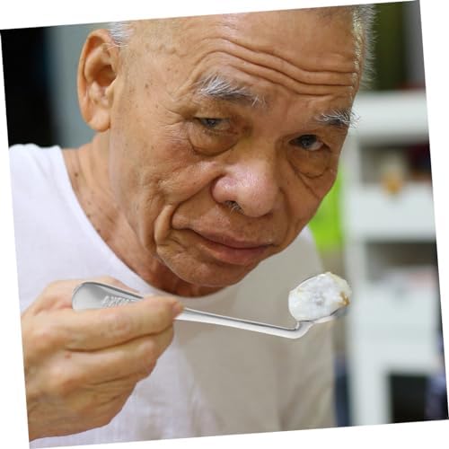 HakidzEl Hand Ansiangled Flatware Set for Elder Importance Needs