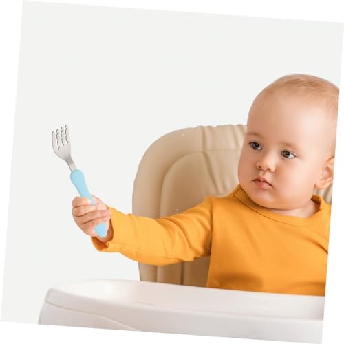 Self-Feeding Spoon Fork Set for Toddlers