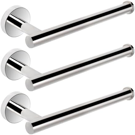 NearMoon 9 Inch Chrome Towel Ring 3 Pack