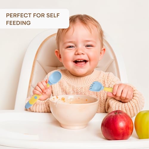 Silicone Baby Utensils Set for Toddler