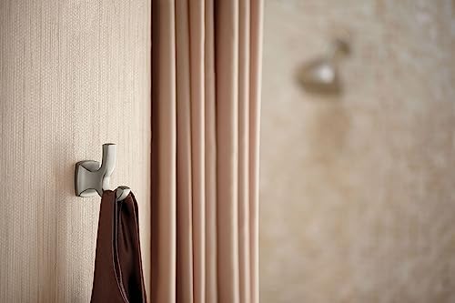 Moen Voss Brushed Nickel Double Robe Hook YB5103BN