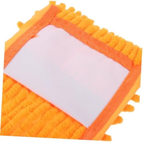 2 Pack Durable Flat Mop Head Replacement Cloths for Floor Cleaning