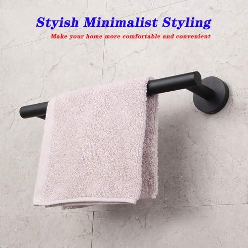 GERZWY GERZ 12 Towel Bar Stainless Steel Bath Organizer