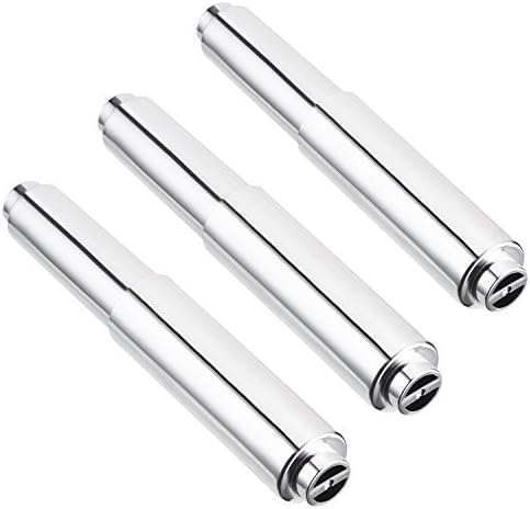 Bememo 3 Pack Toilet Paper Holder Chrome Spring Loaded Replacement