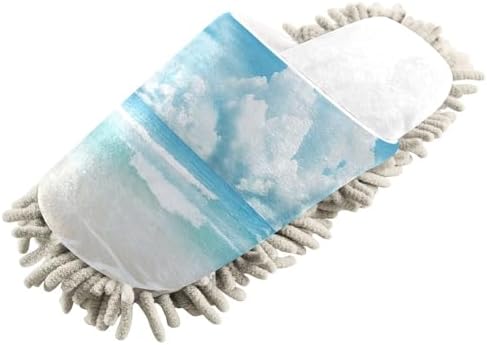 Cozy Beach Mop Slippers for Efficient Kitchen Cleaning