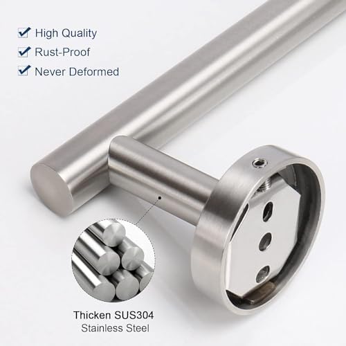 Sturdy Rust-Proof 304 Stainless Steel Bathroom Hardware Set