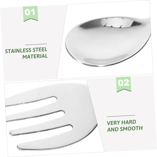 4-Piece Flatware Set - Sleek Compact and Sustainable for Mealtime