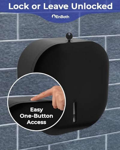 Wall-Mount Jumbo Toiletpaper Dispenser