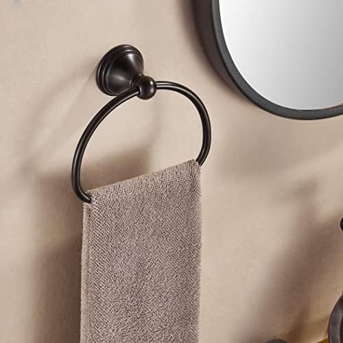 Wolibeer Bronze Towel Holder - Oil-Rubbed Bathroom Accessory