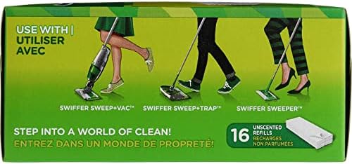 Swiffer 31821 Swiffer Dry Refills 16 Count 2299 High-Quality Mop Pads