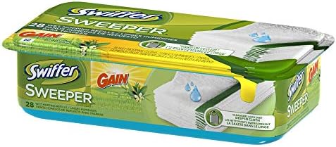 Swiffer 83065 Swiffer Sweeper Wet Mopping Refills with Gain Scent