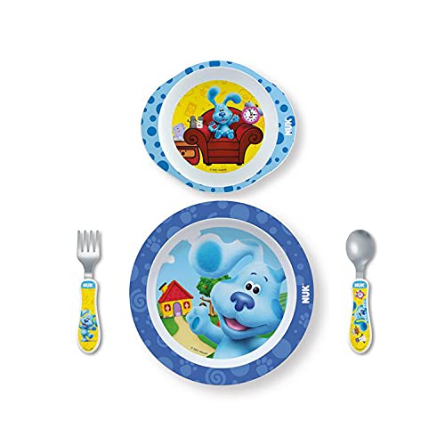 NUK Blues Clues Kids Dinnerware Set with Baby Spoon