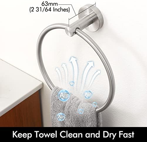 Rust-Proof Durable 30-Inch Bathroom Towel Bar